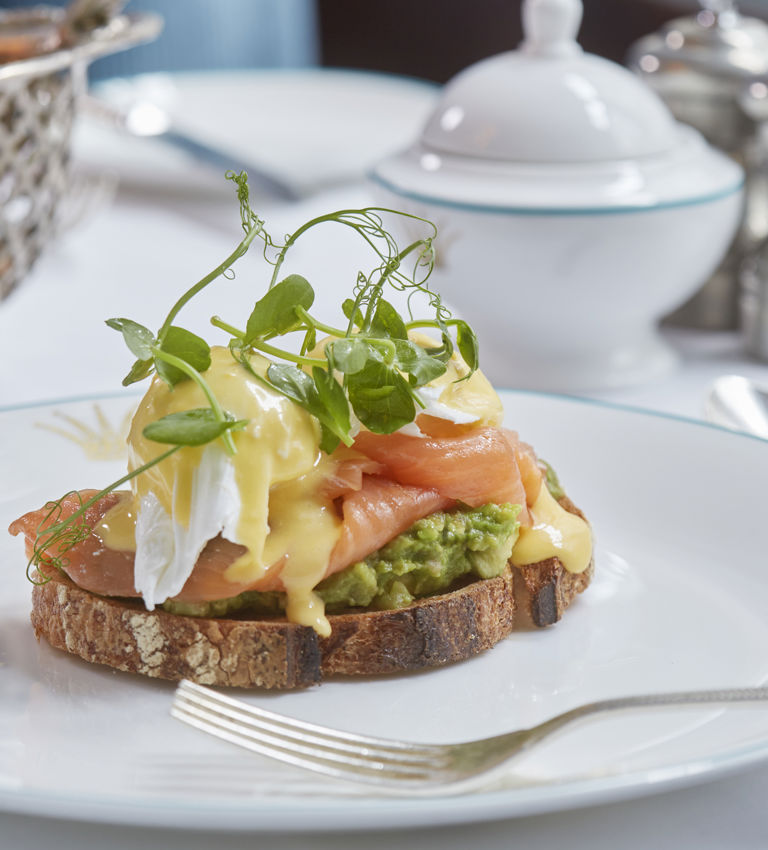 Salmon and eggs for breakast Salmon and eggs for breakast