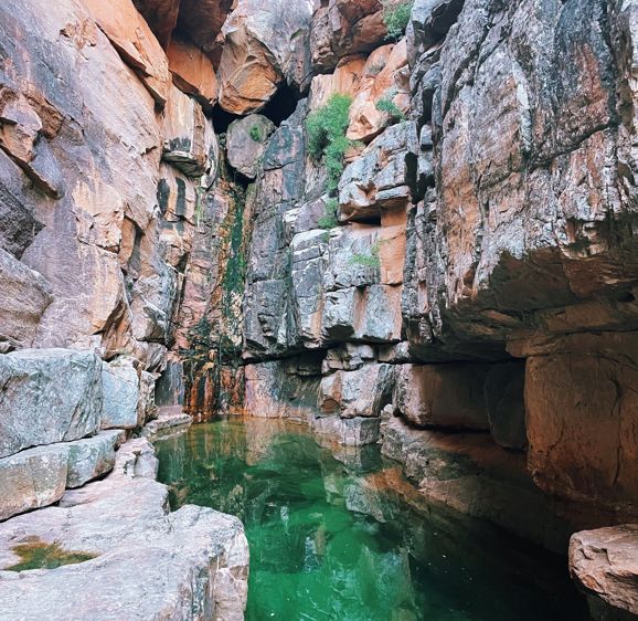 Crystal Pools swimmable stream Crystal Pools swimmable stream