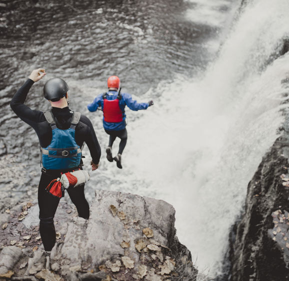 Cliff jumping coasteering wales river Cliff jumping coasteering wales river