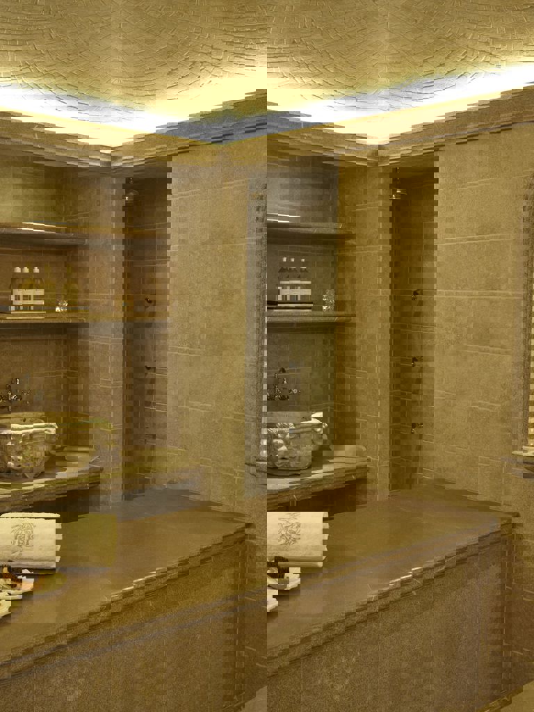 The spa's Hammam treatment room The spa's Hammam treatment room
