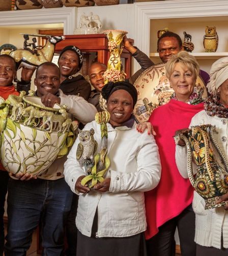 Ardmore studio is home to over 70 African artists whose ceramic works Ardmore studio is home to over 70 African artists whose ceramic works