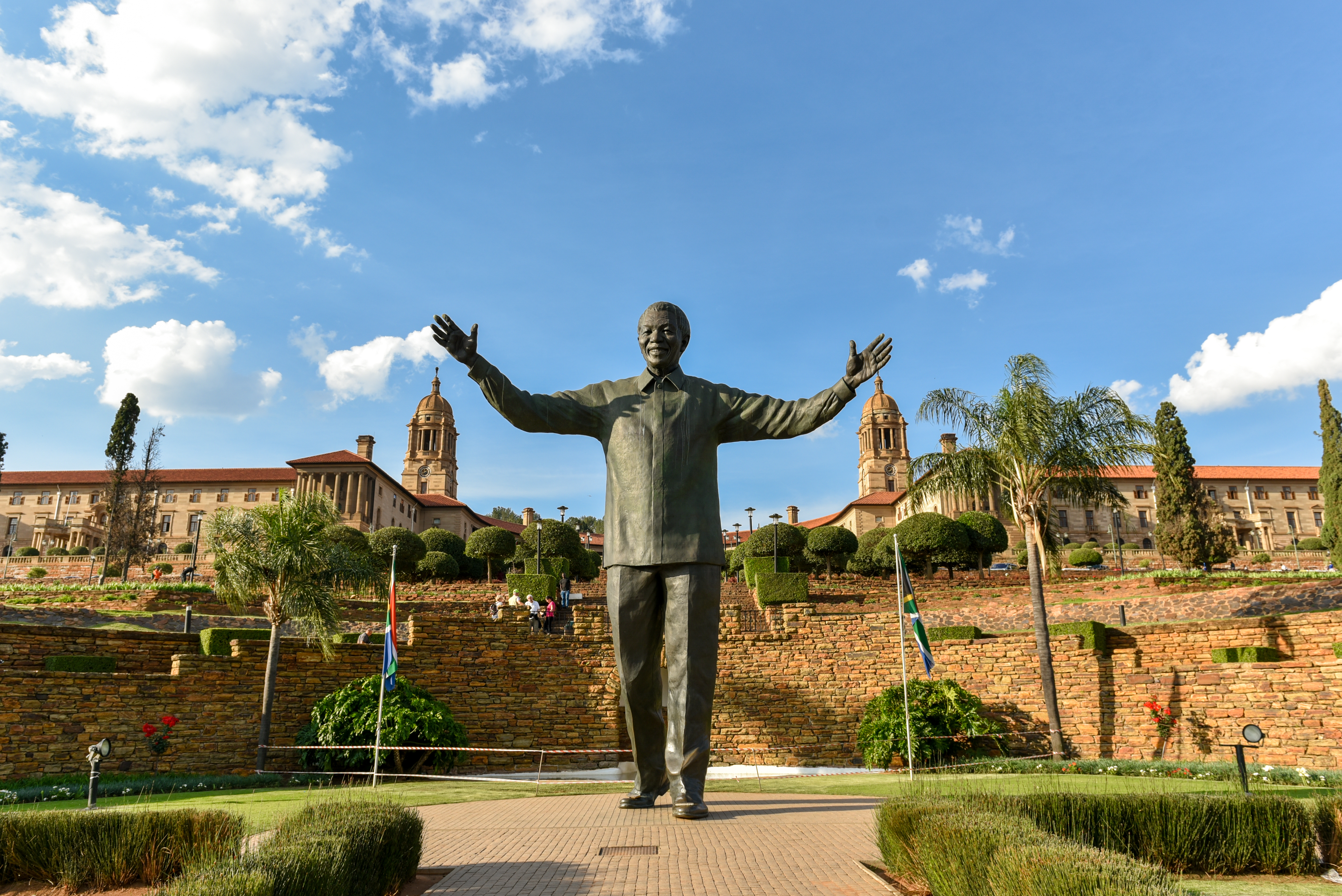 The Statue of Nelson Mandela at the Union Buildings, Pretoria, South Africa
