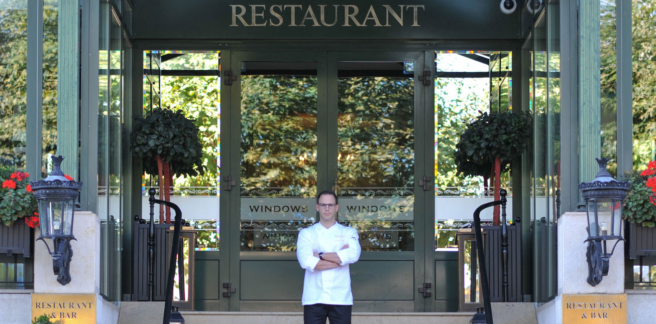 Exec Chef Alexandre Cardiga ourside Windows Restaurant Exec Chef Alexandre Cardiga ourside Windows Restaurant