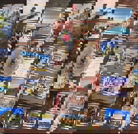 A collage on images of hotels photo's from the Red Carnation Collection A collage on images of hotels photo's from the Red Carnation Collection