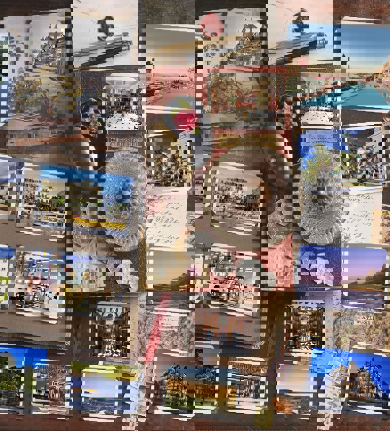 A collage on images of hotels photo's from the Red Carnation Collection A collage on images of hotels photo's from the Red Carnation Collection