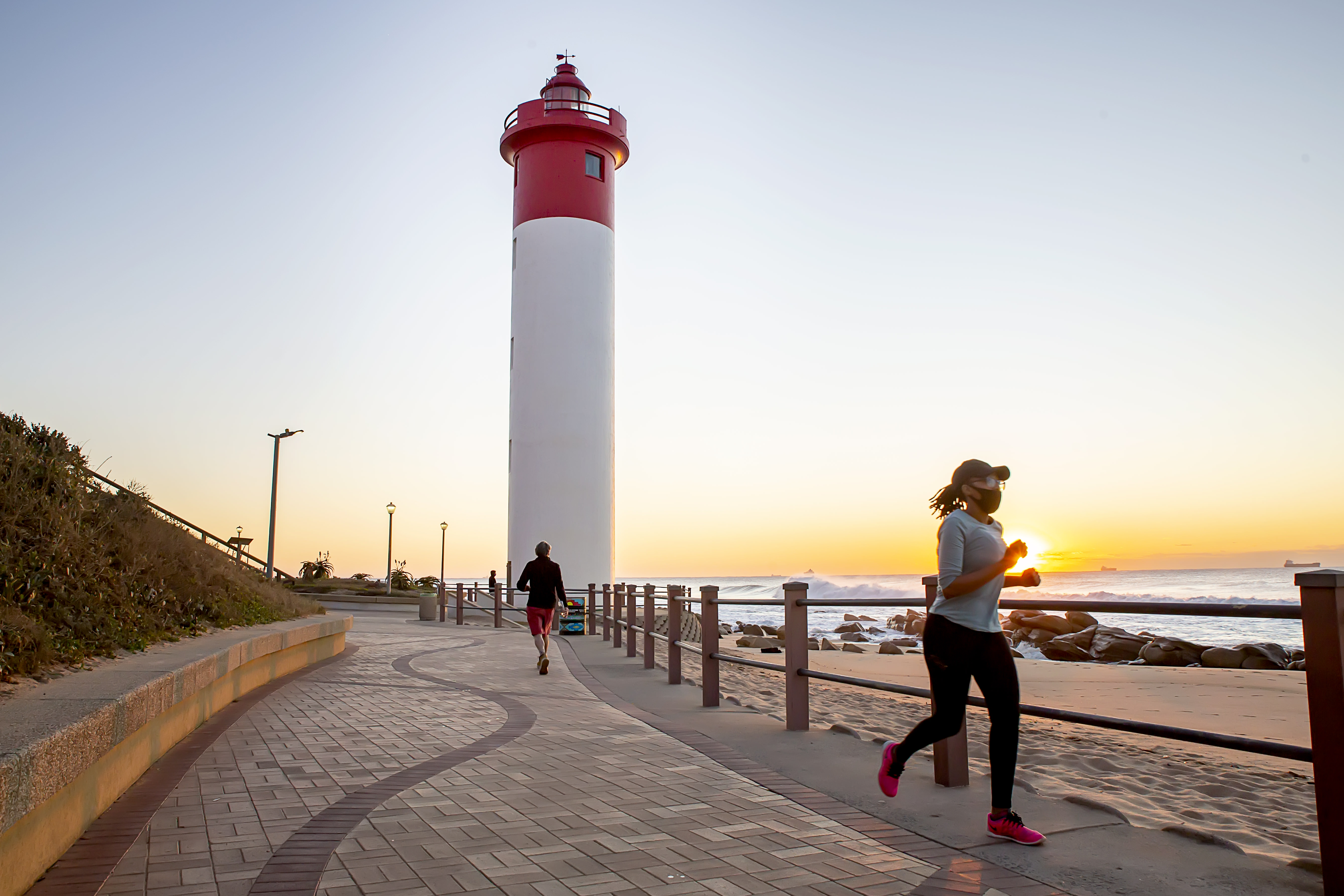 Lighthouse and the Umhlanga Promenade 