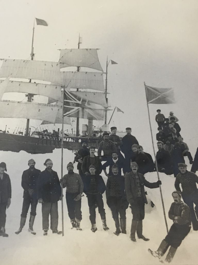 Scotia's Crew In Coats Land Scotia's Crew In Coats Land