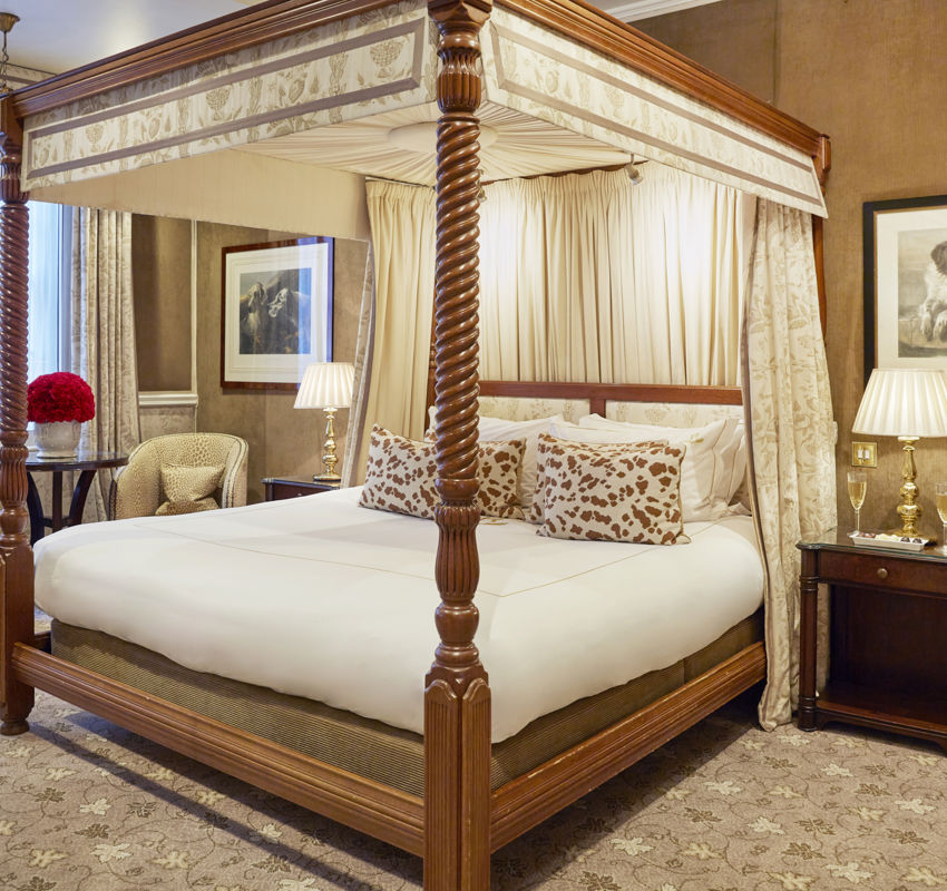 Bed in Master Suite at the Rubens Bed in Master Suite at the Rubens