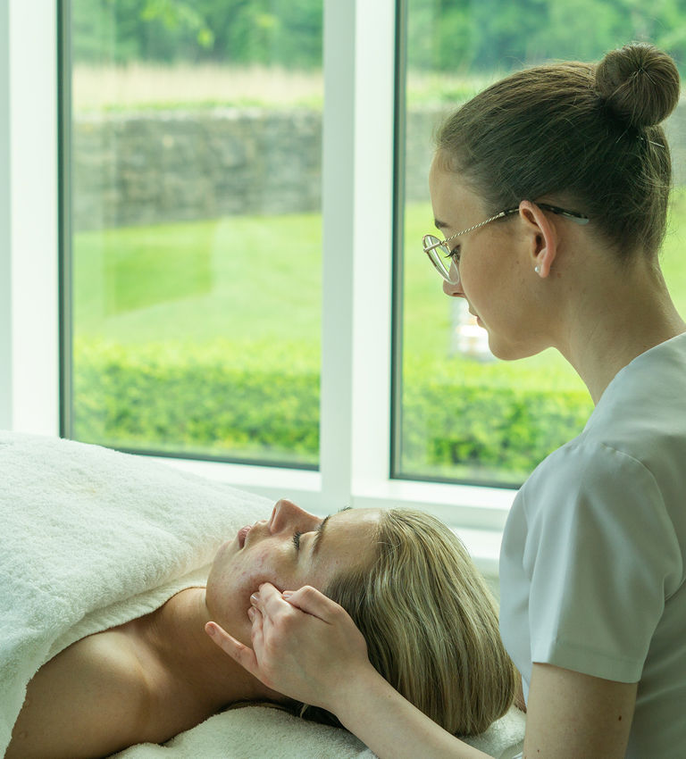 Spa treatment at Ashford Castle Spa treatment at Ashford Castle