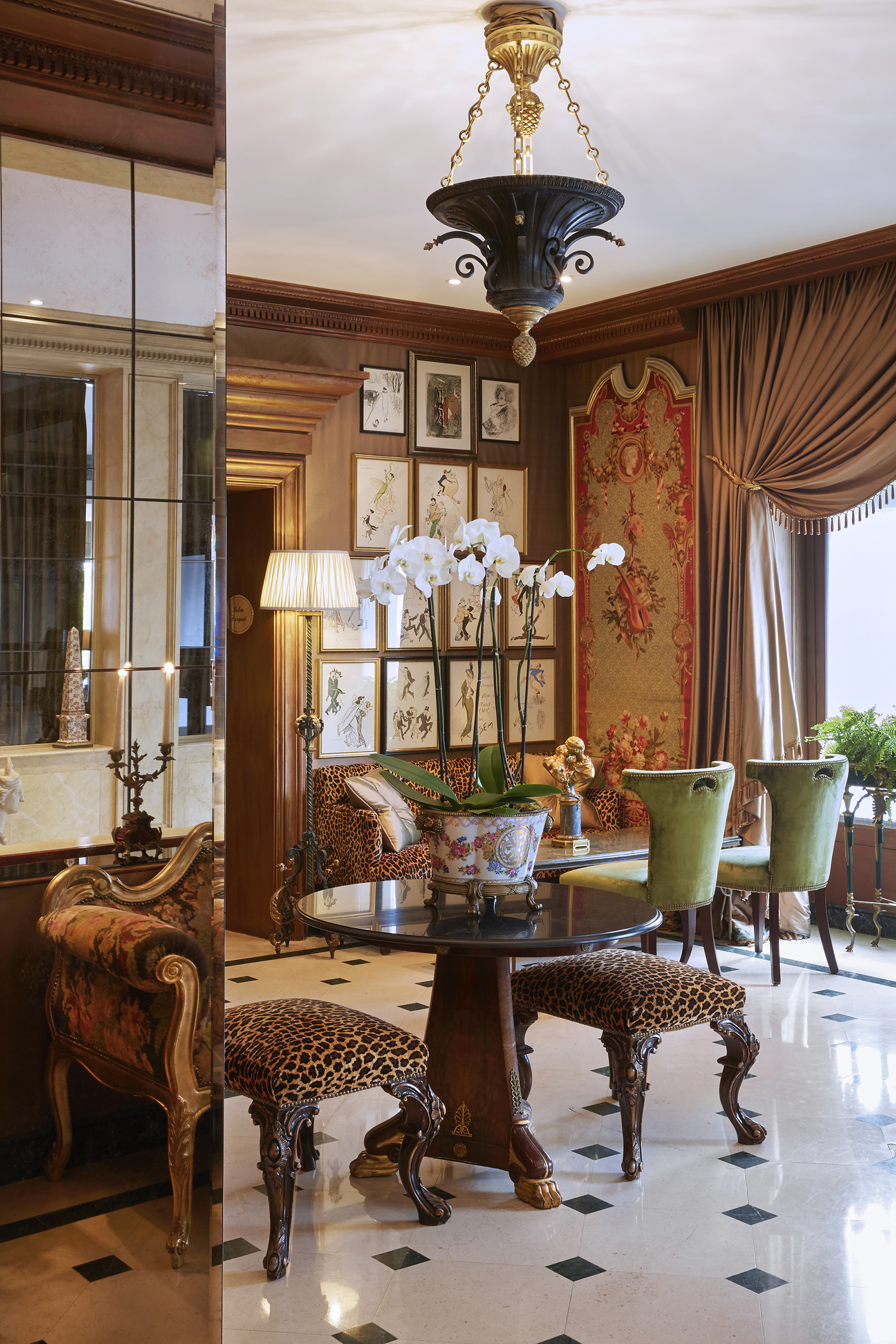 Lobby at Hotel D'angleterre