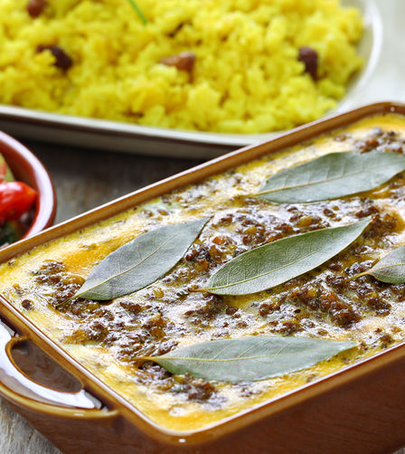 Lamb bobotie Lamb bobotie