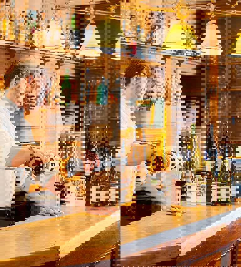 The bar at Acorn Inn The bar at Acorn Inn