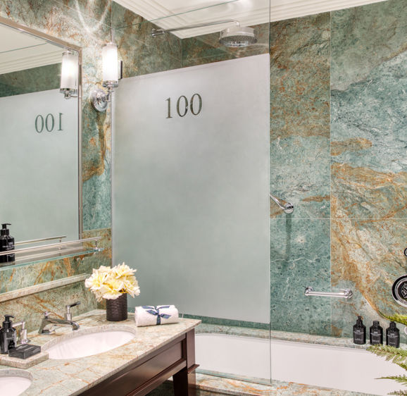 100 Princes Street Junior Suite Castle View Room 306 Bathroom 100 Princes Street Junior Suite Castle View Room 306 Bathroom