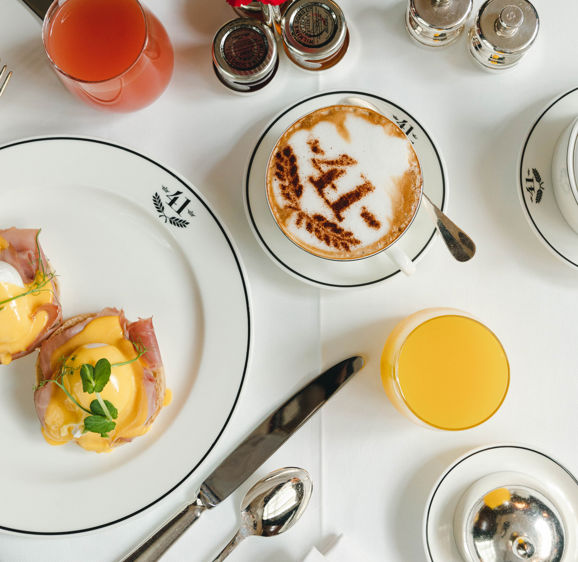 Breakfast at Hotel 41 Breakfast at Hotel 41