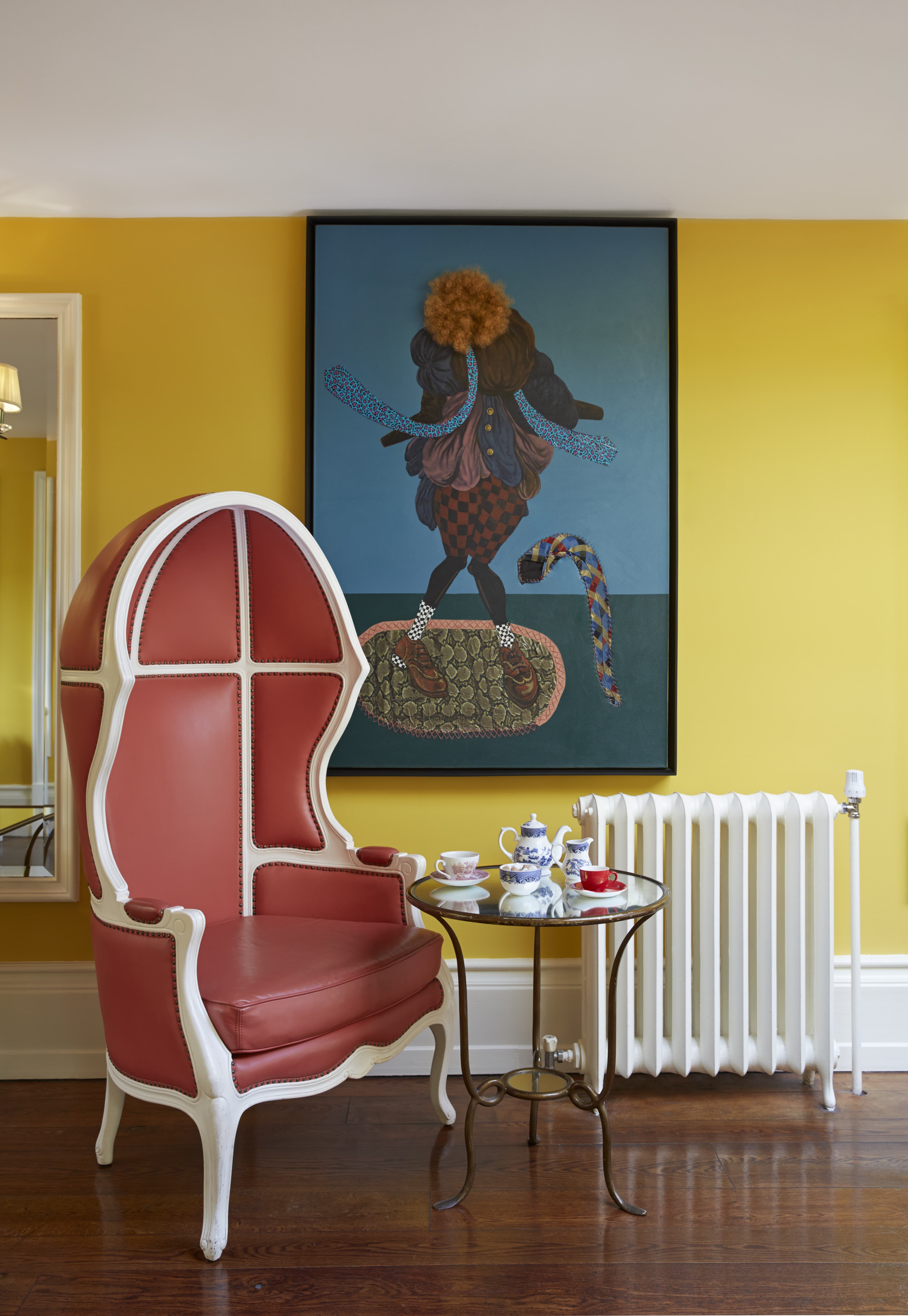 Famous artwork at The Lodge