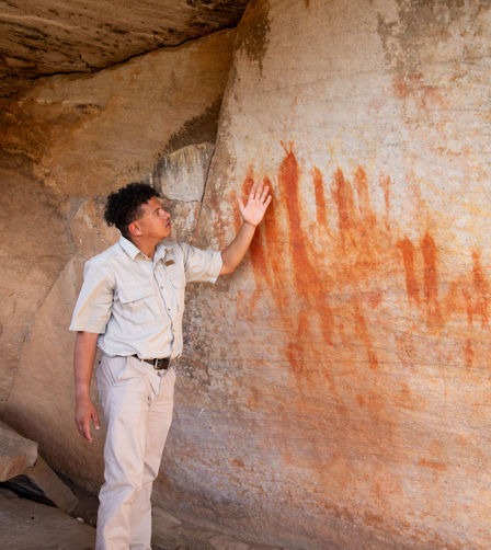 Rock Art in Bushman Kloof Rock Art in Bushman Kloof