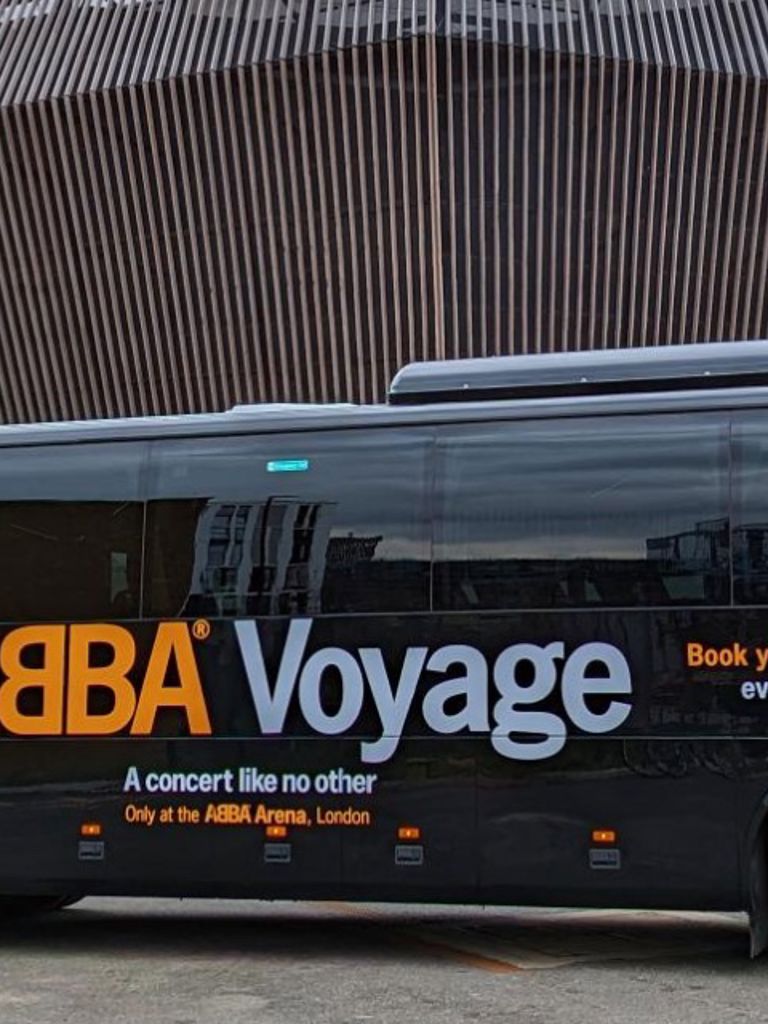 ABBA Voyage bus ABBA Voyage bus