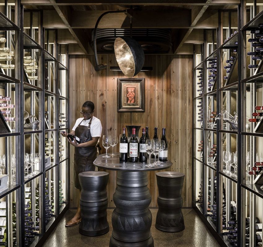 Xigera wine cellar Xigera wine cellar