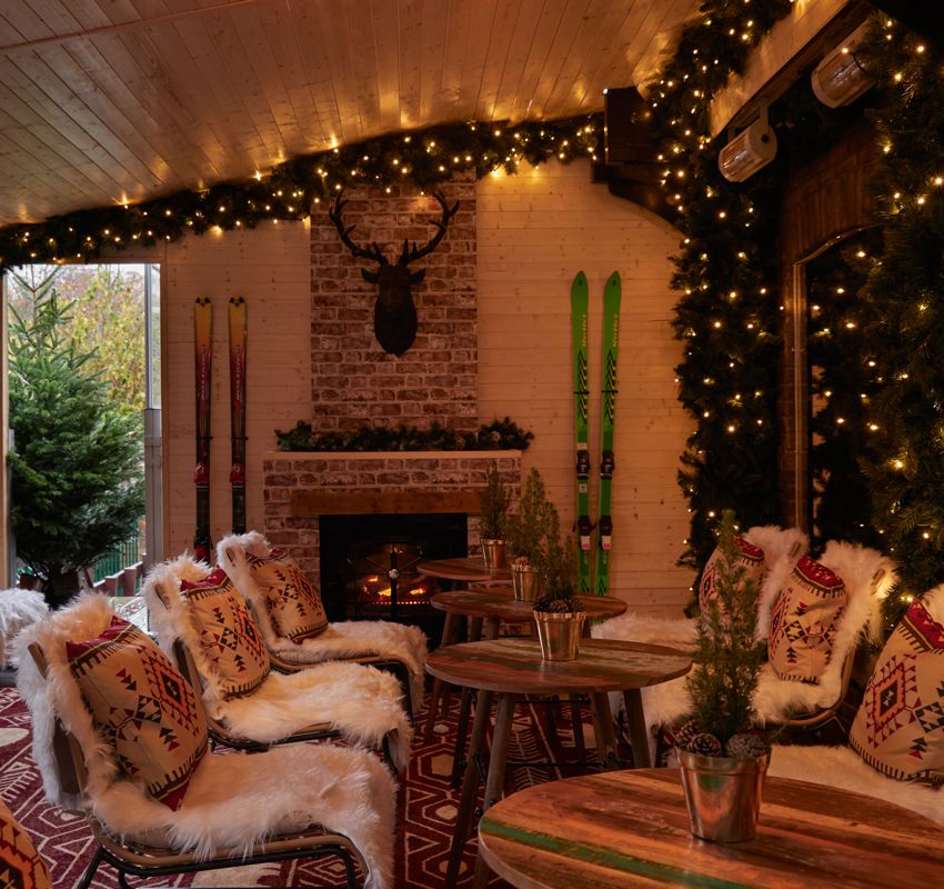 Montague Christmas Winter Lodge 1 Montague Christmas Winter Lodge 1