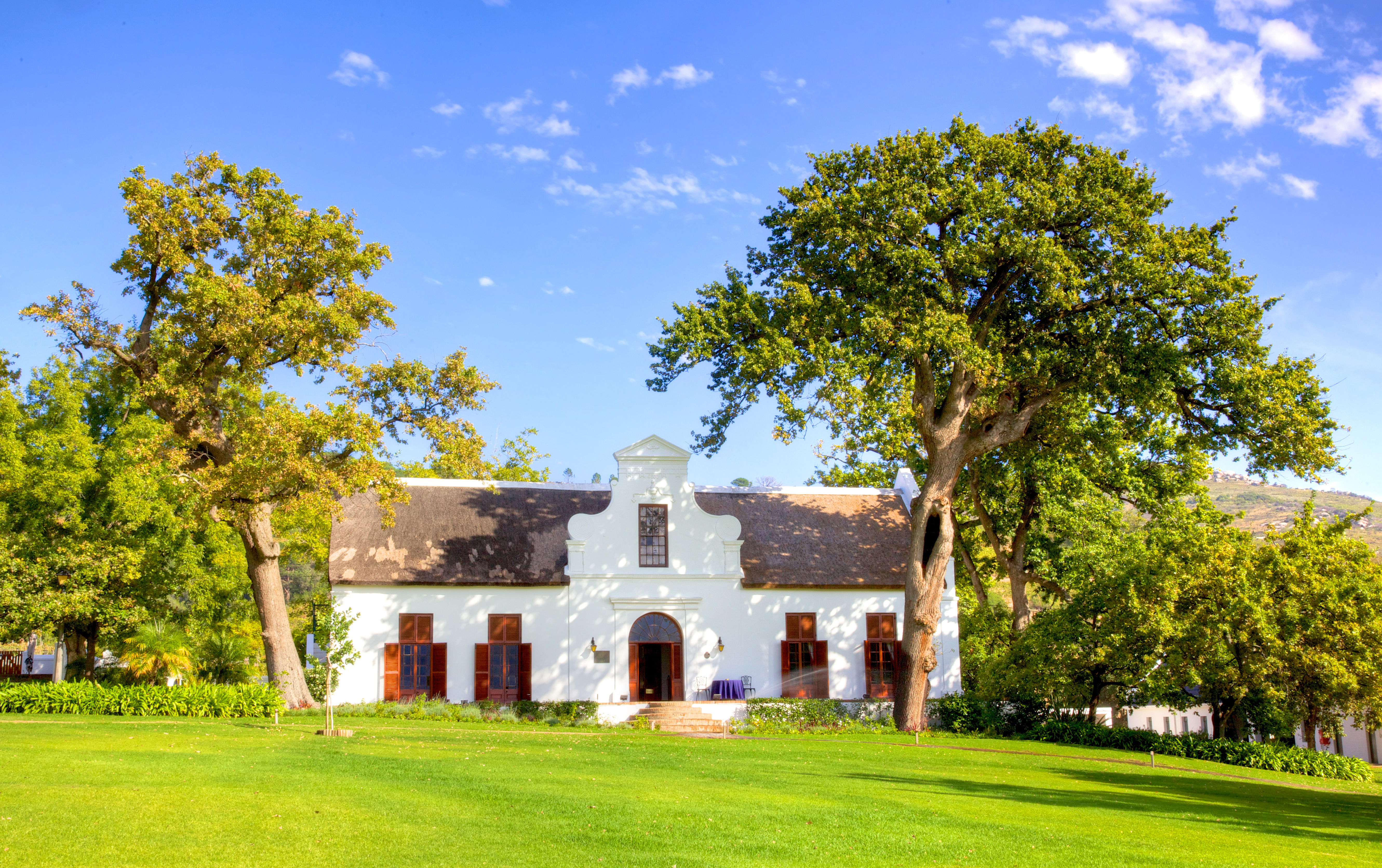 Built in 1750 in the Cape Dutch style, Laborie is considered the most important house in an architectural sense in the Paarl area of the Western Cape in South Africa