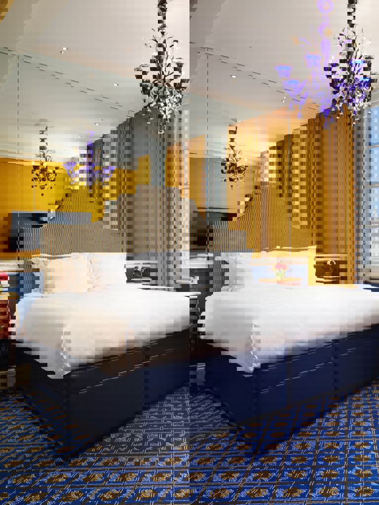 Bed in the Junior Suite  Bed in the Junior Suite