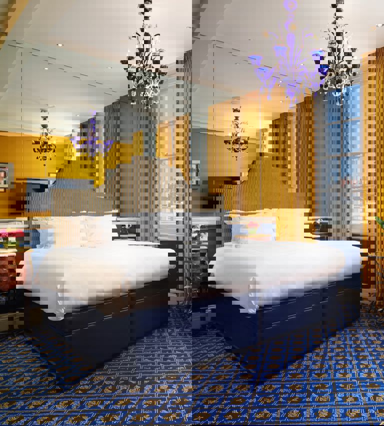 Bed in the Junior Suite Bed in the Junior Suite