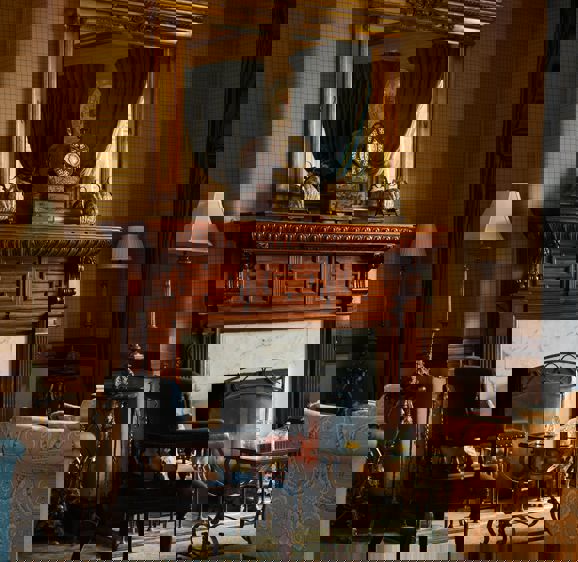 Sitting area in Sir John Coward Lounge Sitting area in Sir John Coward Lounge