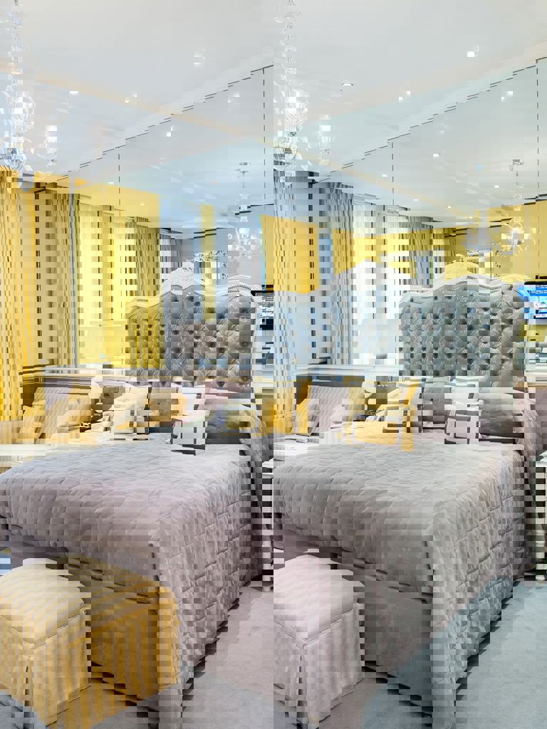 Bed in the Family Suite Bed in the Family Suite