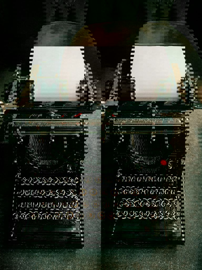 Vintage Typewriter Vintage Typewriter