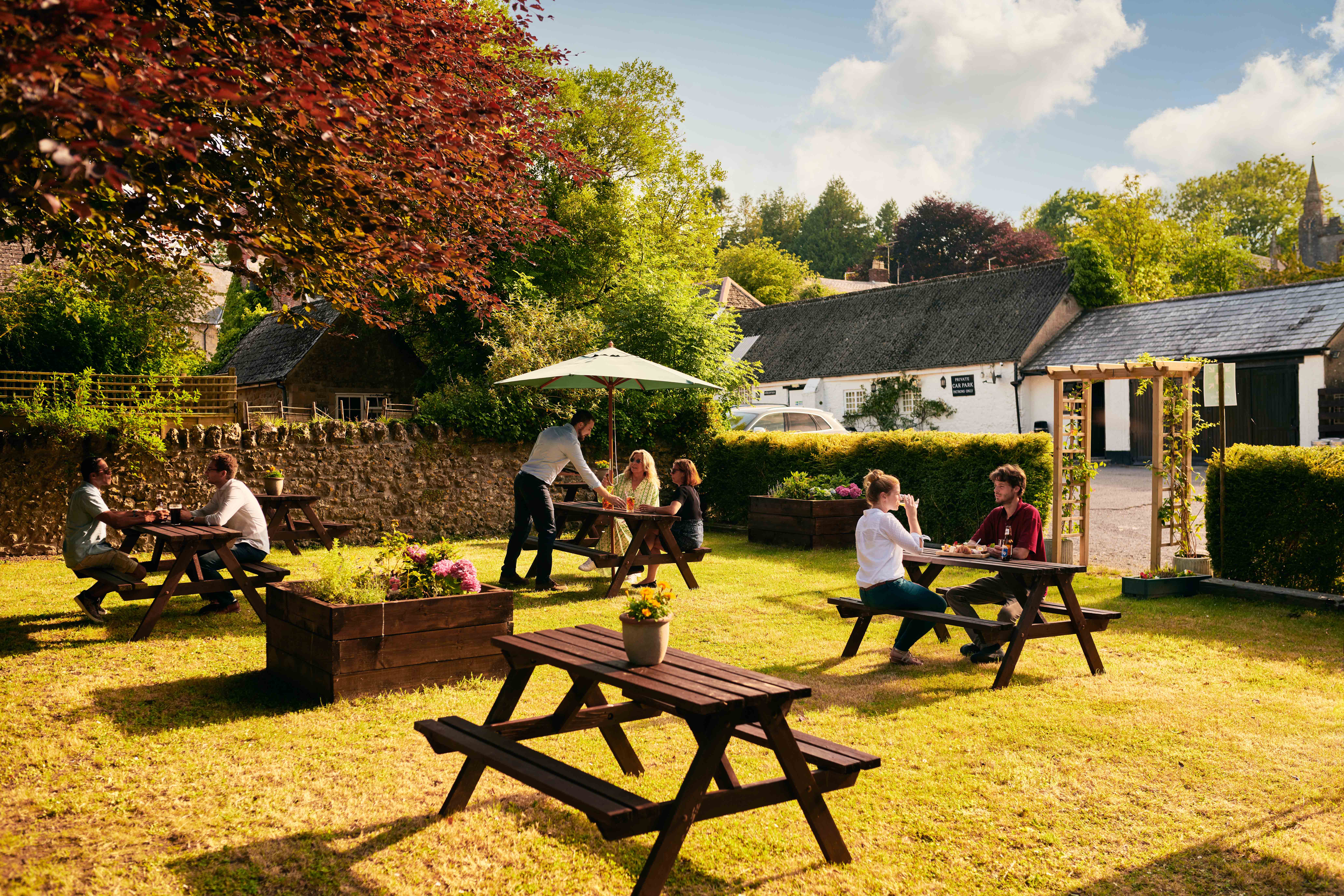 Acorn Inn Beer Garden