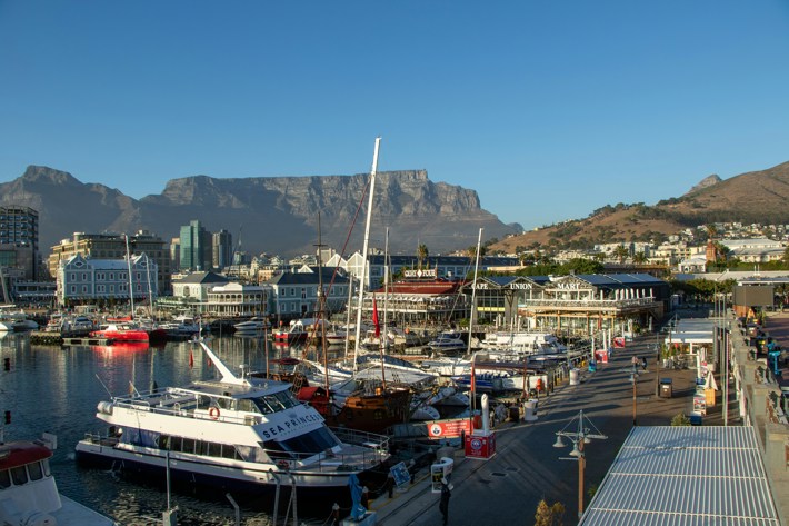 Cape Town V&A Waterfront morning light