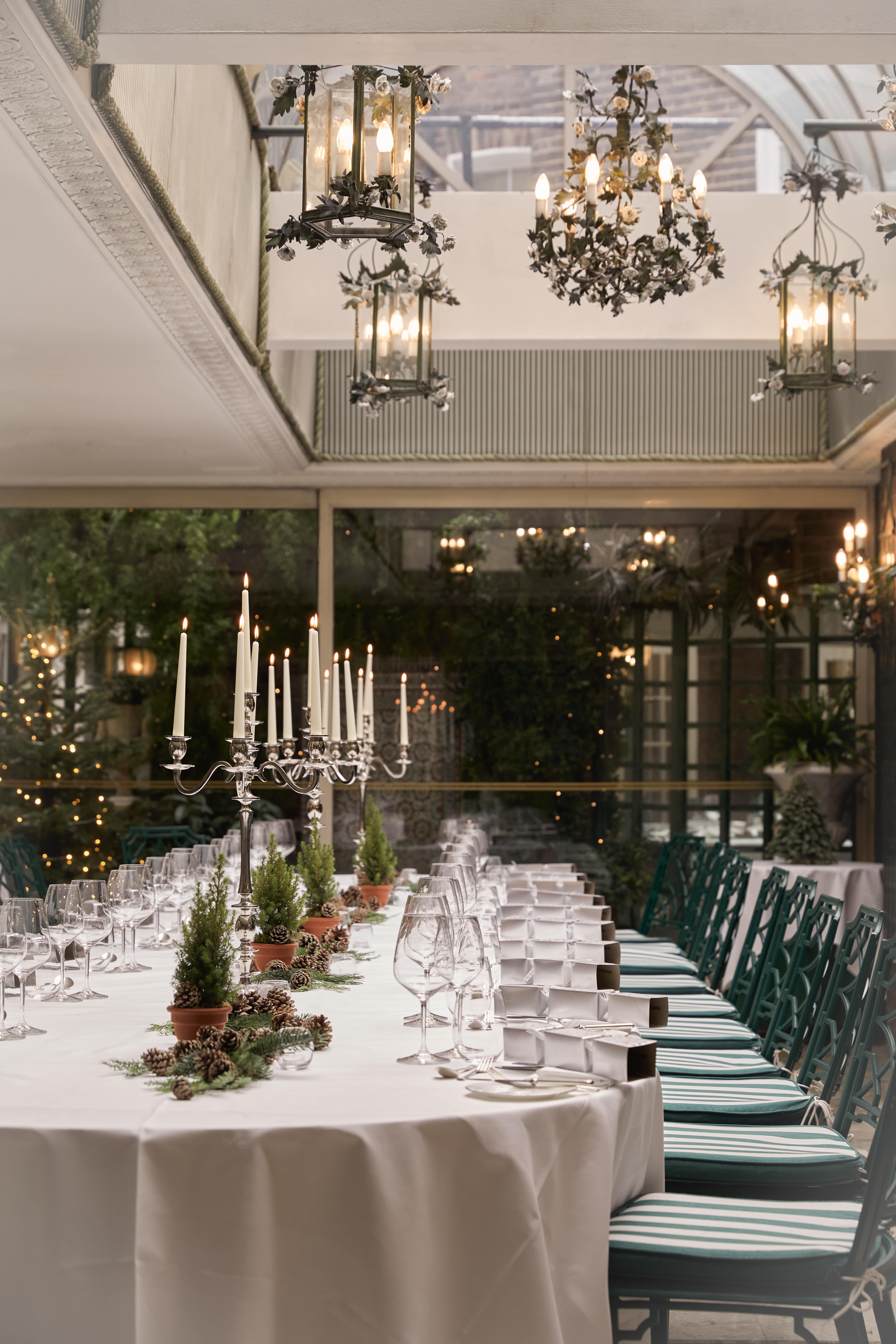 Chesterfield Mayfair Christmas Private Dining The Conservatory 2