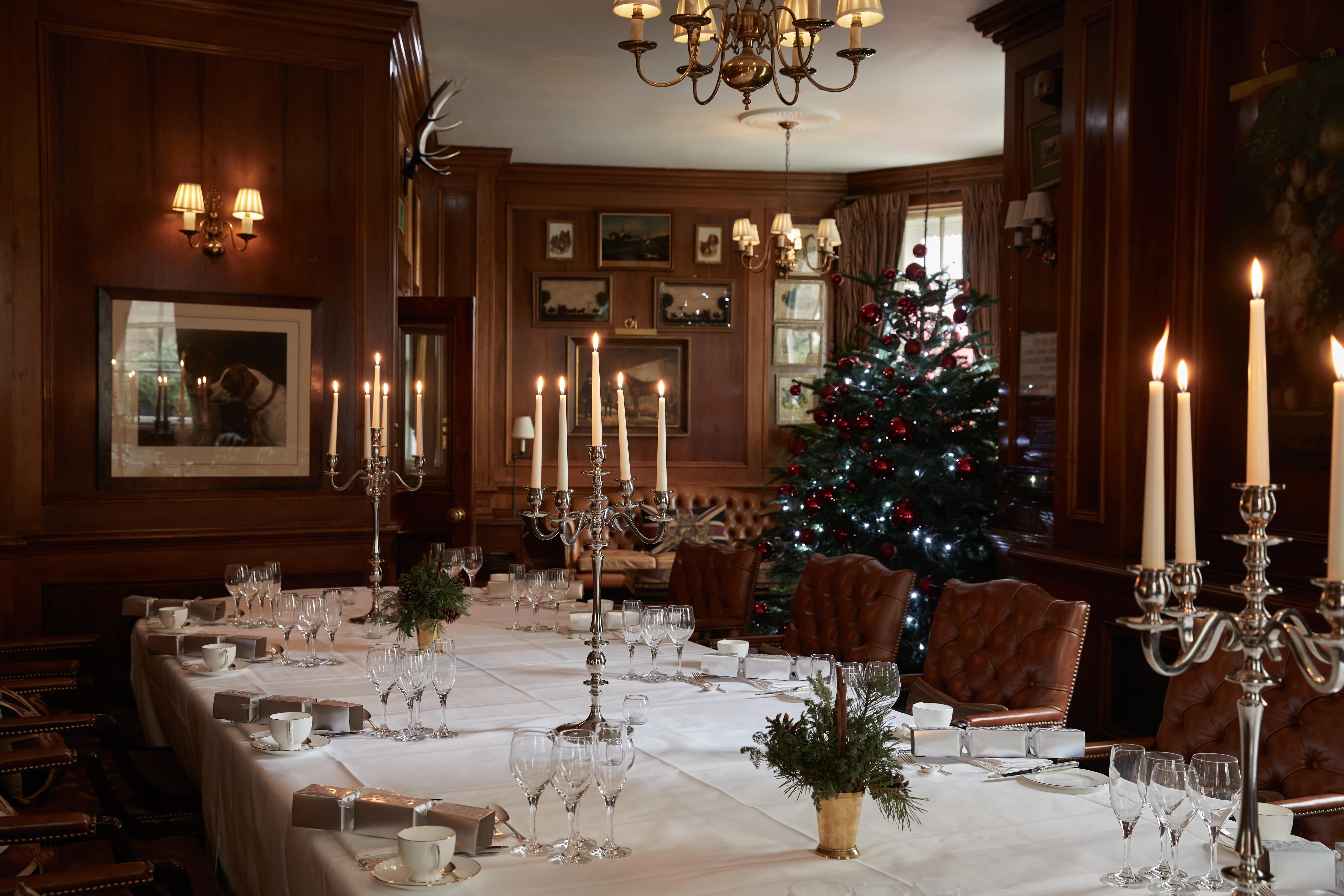 Chesterfield Mayfair Christmas Private Dining The Library 4