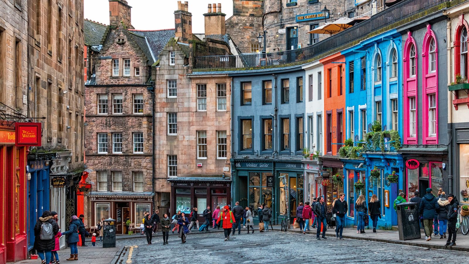Edinburgh's Victoria Street