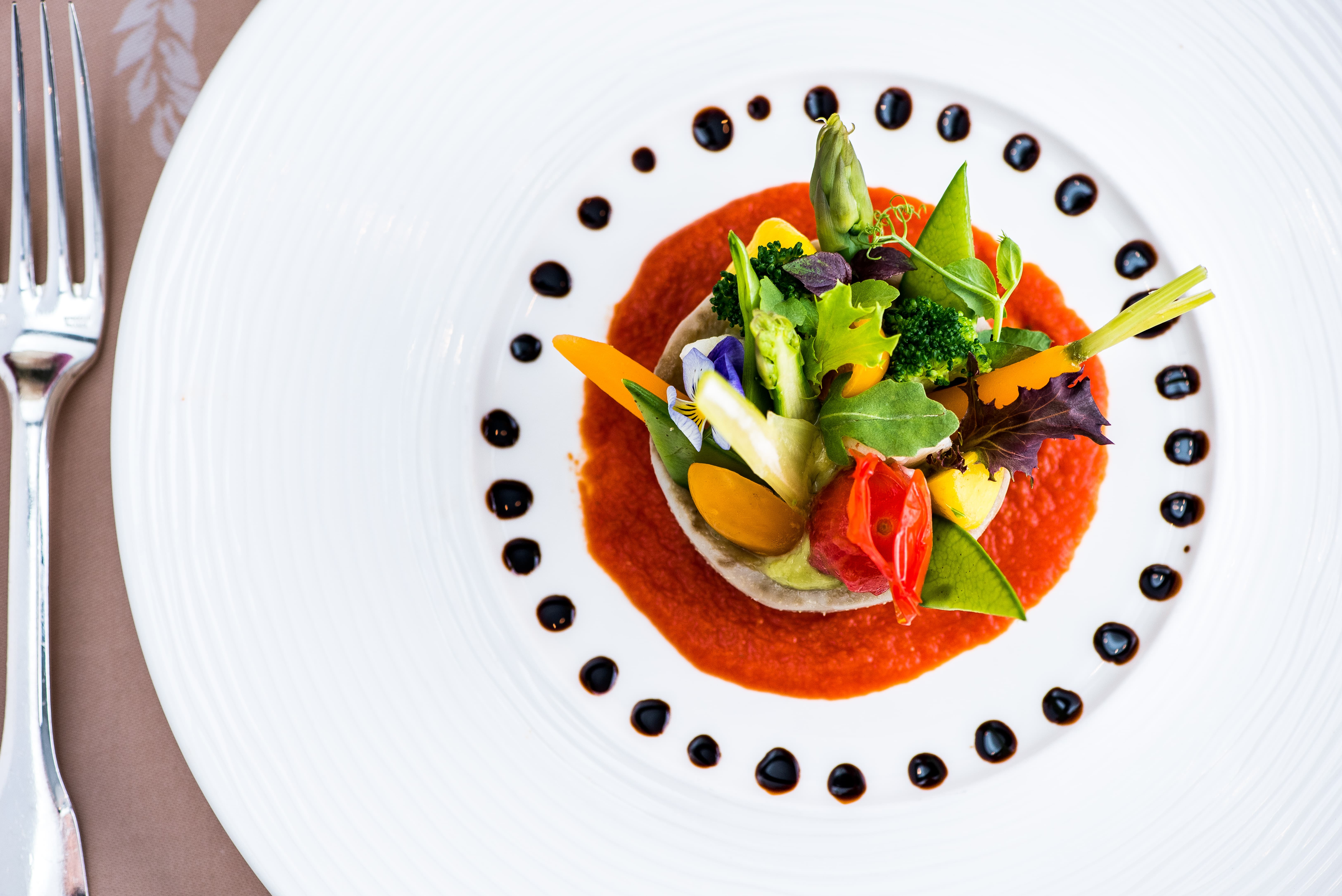 Photo of plated food at Windows Restaurant