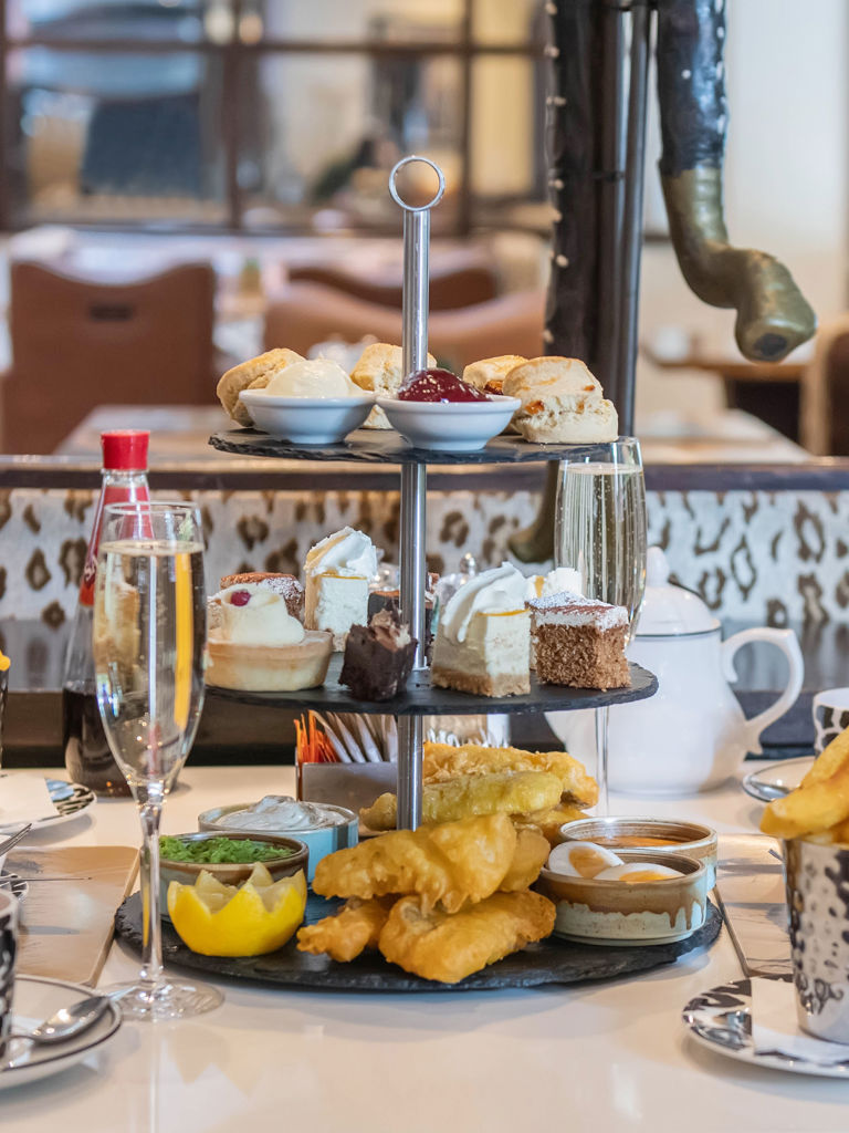 Bbar Fish & Chips Afternoon Tea Bbar Fish & Chips Afternoon Tea