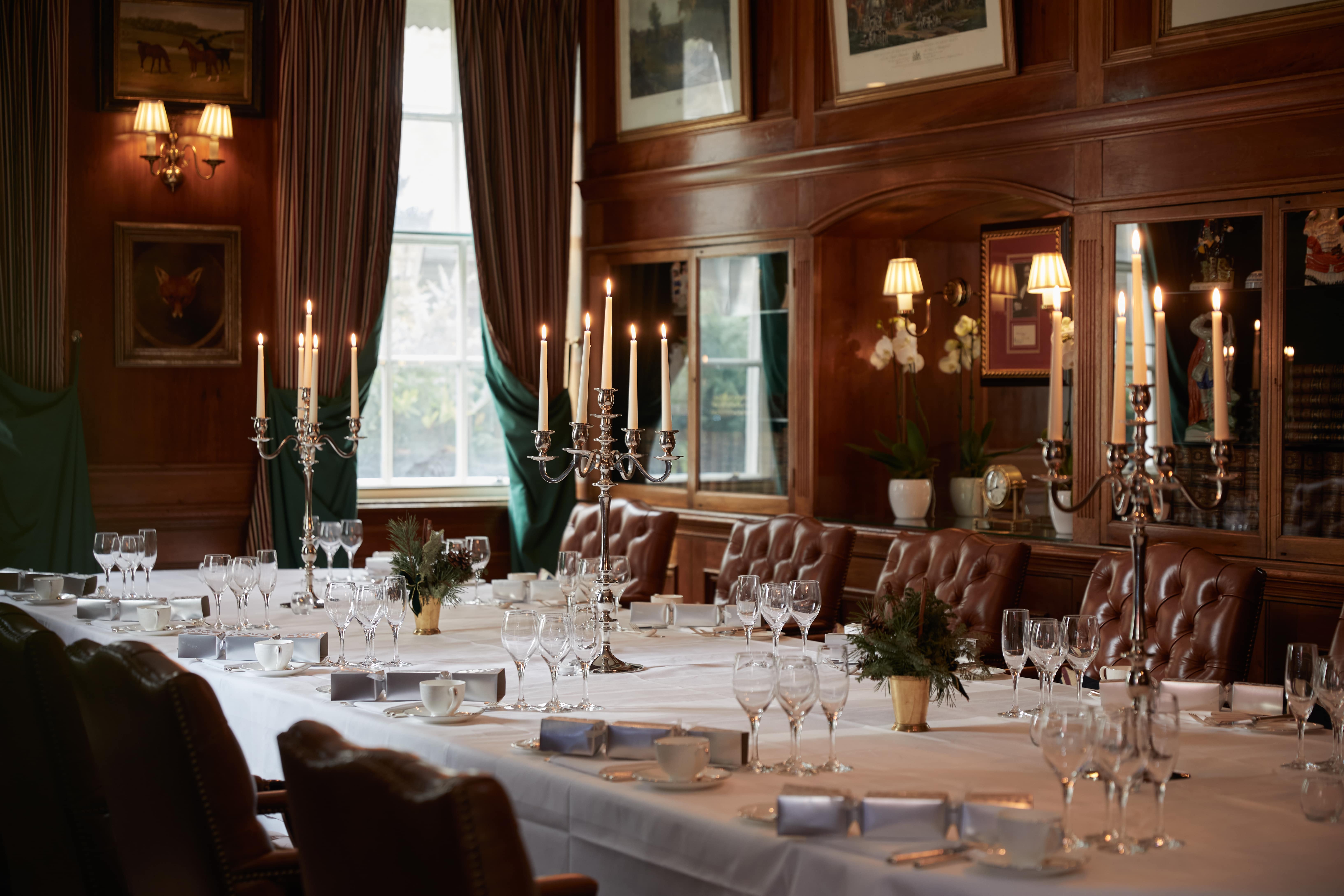 Chesterfield Mayfair Christmas Private Dining The Library 3 