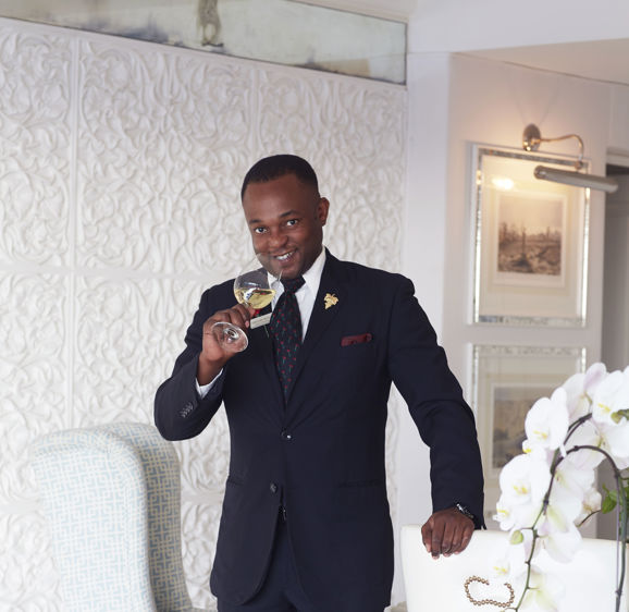 Sommelier Gregory Mutambe Sommelier Gregory Mutambe