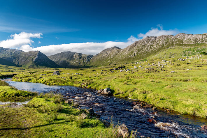 Twelve Bens Mountains Connemara